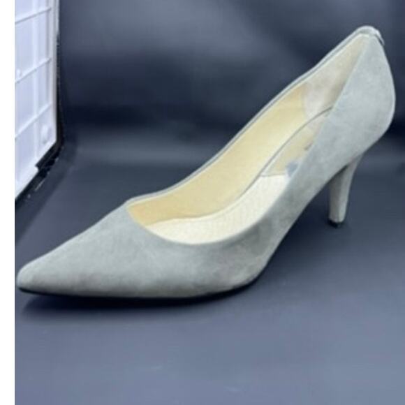 "MICHAEL KORS" ALINA FLEX, NEW!!Gray Pumps, SZ 10M, Office Suede,NO BOX ,NO TAGS - Picture 9 of 12